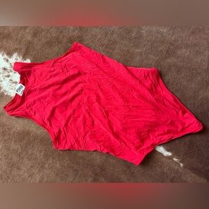 Red body suit